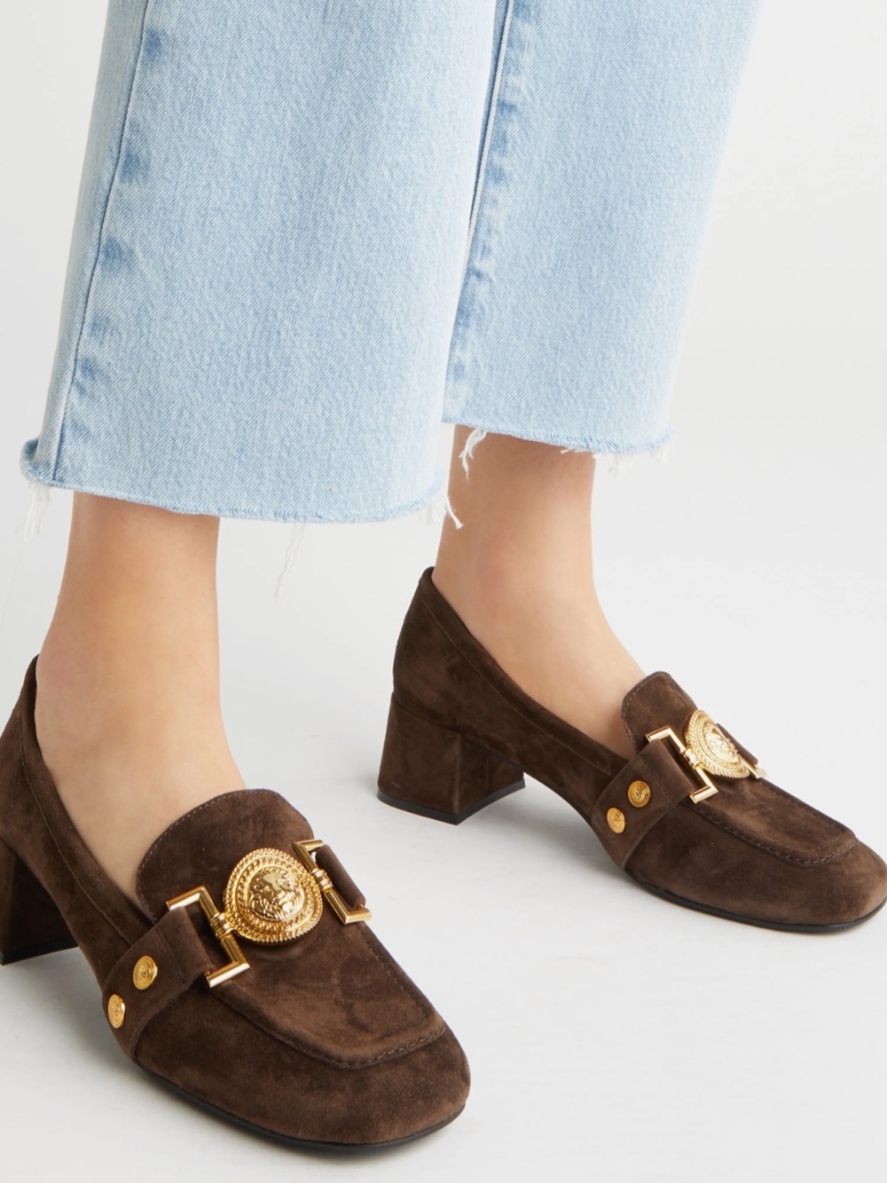 Jeffrey Campbell Lionette Loafer Pump Shoes Size 6.5